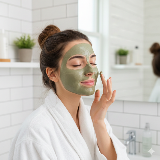 Green Tea Mud Mask – Deep Cleansing & Oil Control (2PCS / 3PCS)
