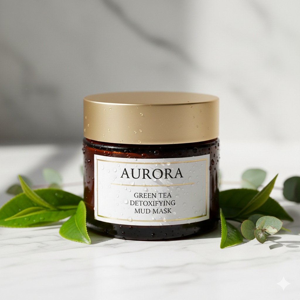 Green Tea Mud Mask – Deep Cleansing & Oil Control (2PCS / 3PCS)